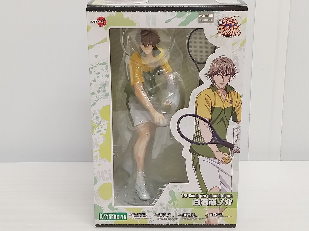 コトブキヤ ARTFXJ 新テニスの王子様 白石蔵ノ介 1/8スケール