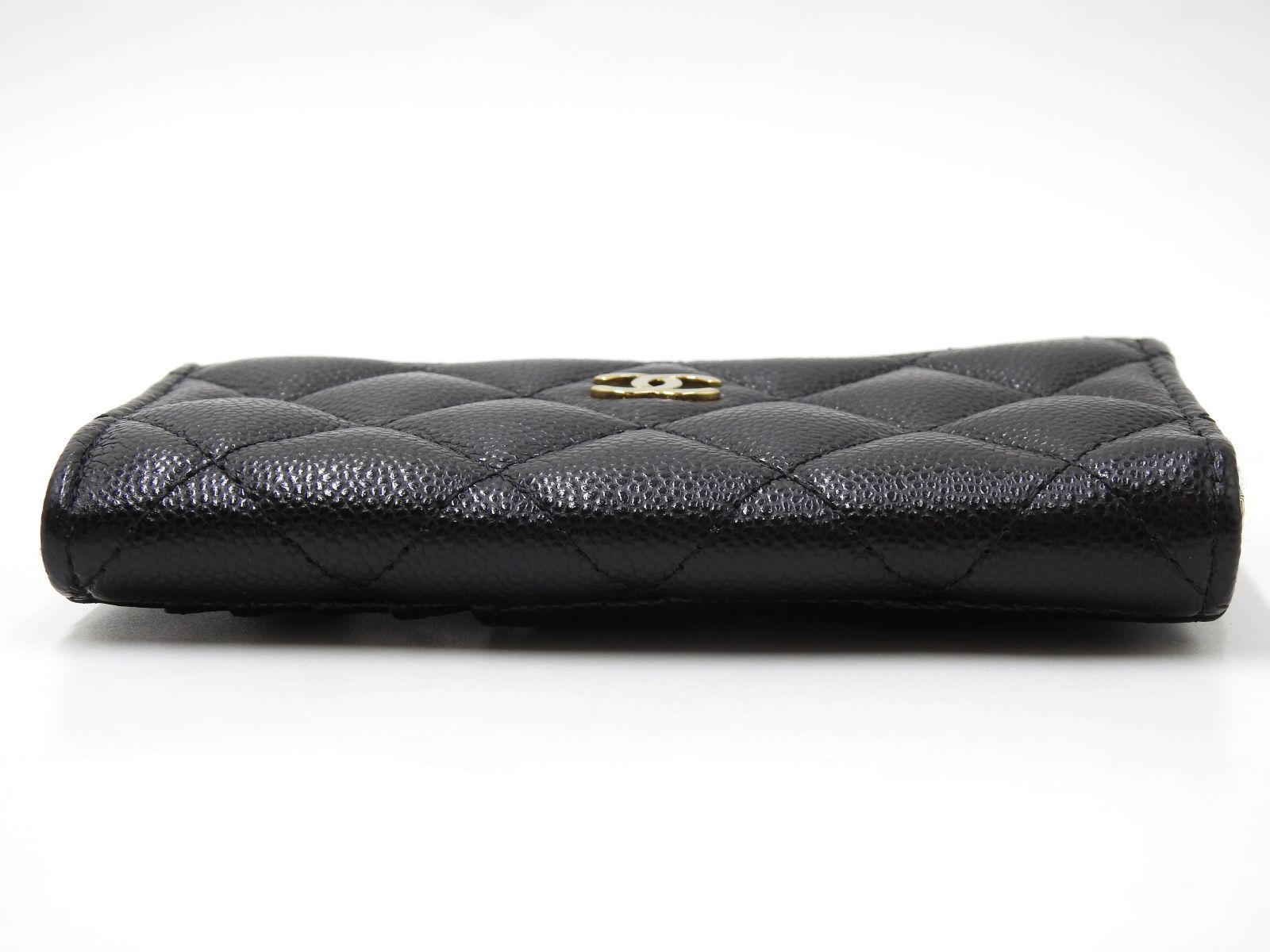 美品✨CHANEL シャネル マトラッセ コインケース ココマーク 黒 ゴールド シャネル CHANEL CHANEL コインケース AP0216 マトラッセ ココ