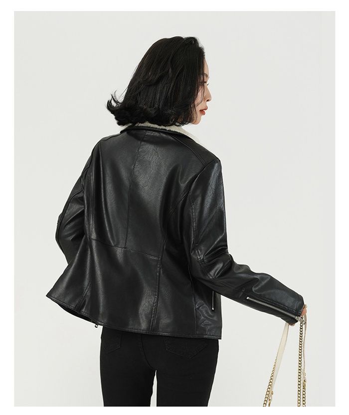 レザージャケット レディース