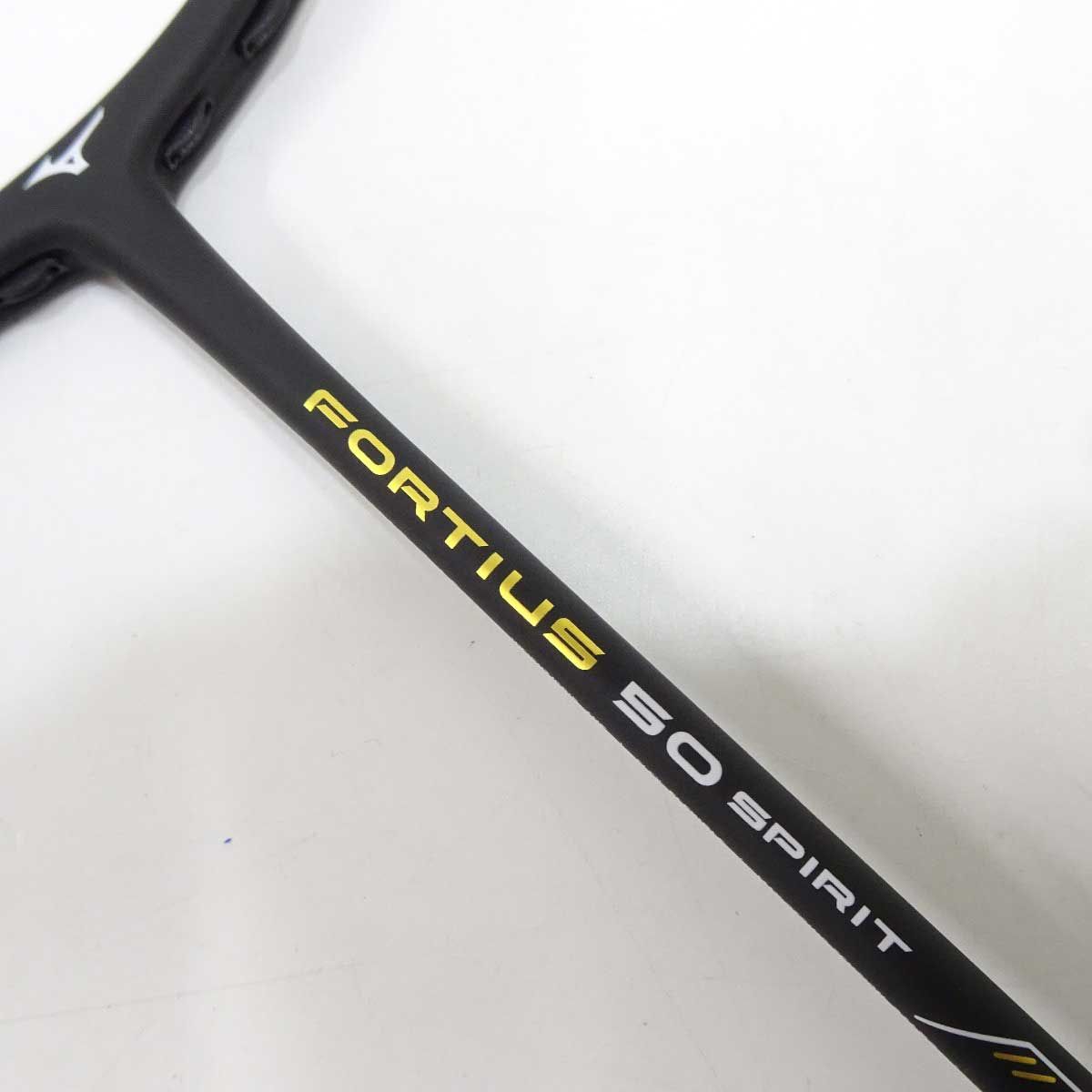4U スポーツ Mizuno Fortius 50 Spirit バドミントンラケッ