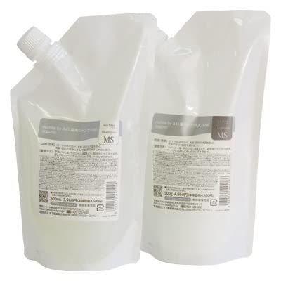 新品 クオレ michite by AXI シャンプー ＭＳ 500ｍｌ トリートメント ＭＳ 500ｇ詰替え