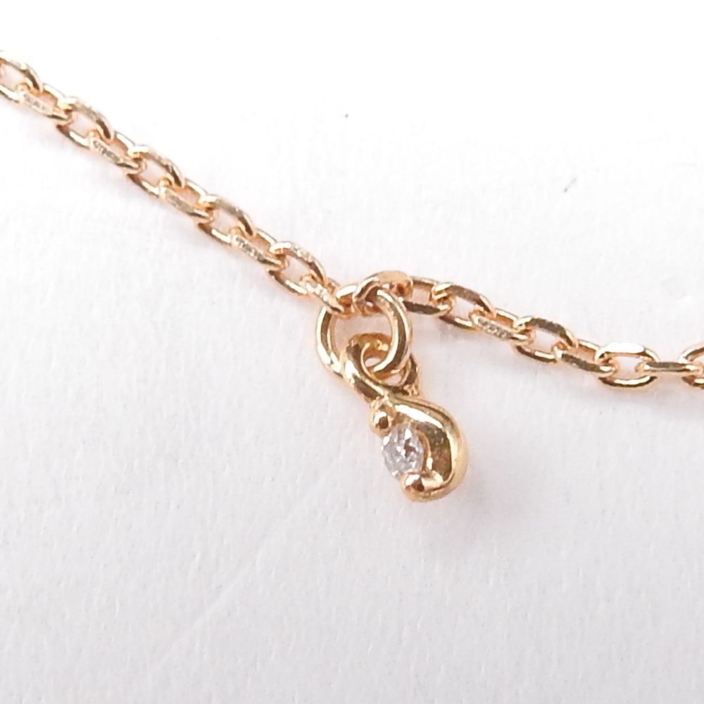 Vendome Aoyama ヴァンドーム青山 K18YG ダイヤモンド5石 ブレスレット