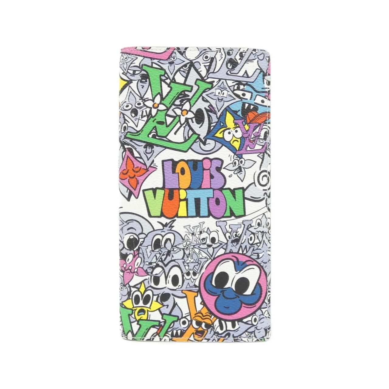 ルイヴィトン モノグラム コミック ポルトフォイユ ブラザ M82011 財布