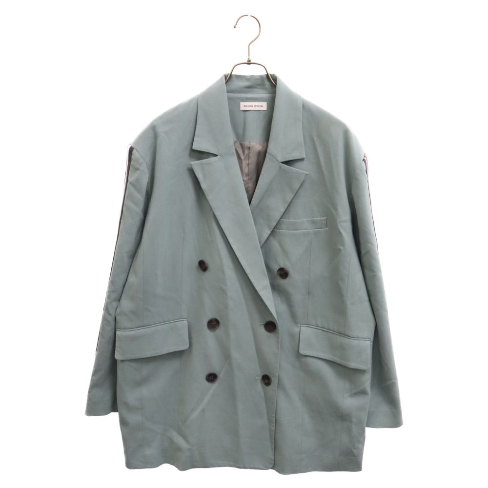MAISON SPECIAL (メゾンスペシャル ) 24SS Side Line Over Size Jacket 