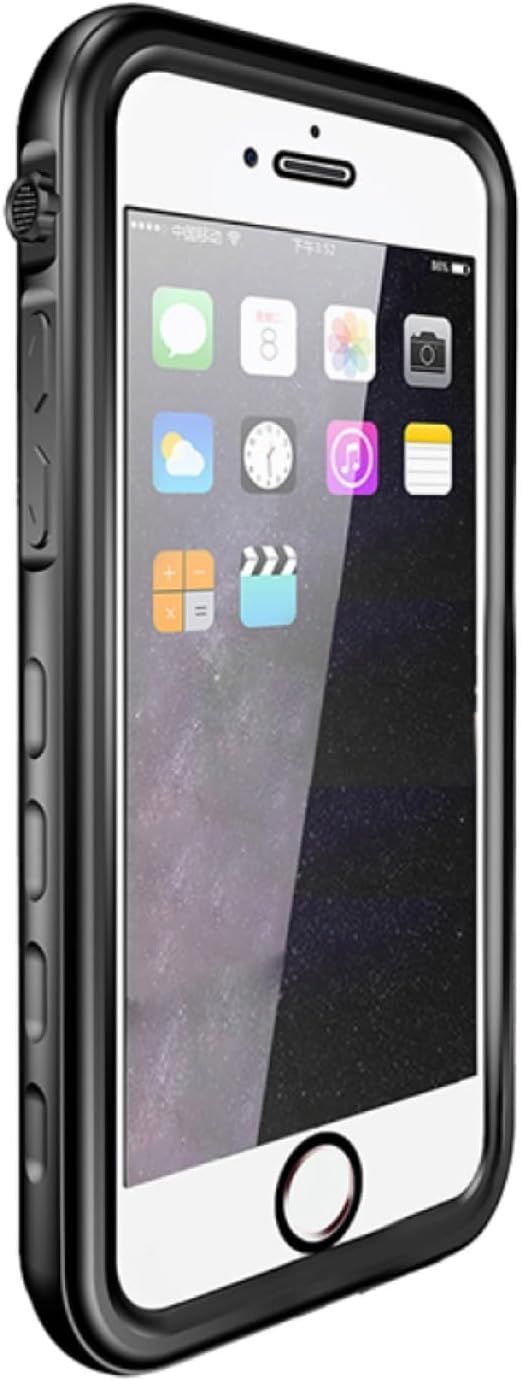 【在庫処分】ルプラス(Leplus) iPhone SE (第3/2世代) iPhone8 iPhone 7 防水・防塵・耐衝撃ケース「SLIM DIVER(スリムダイバー)」 ブラック LP-I7SWPSBK-E