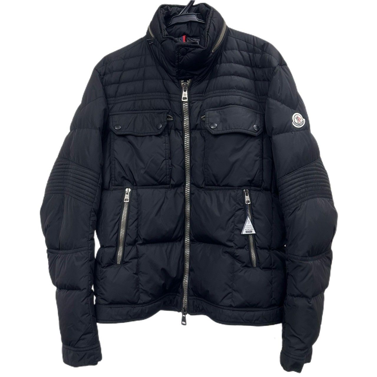 モンクレール MONCLER ダウンジャケット 黒 ブラック メンズ サイズ4 L 