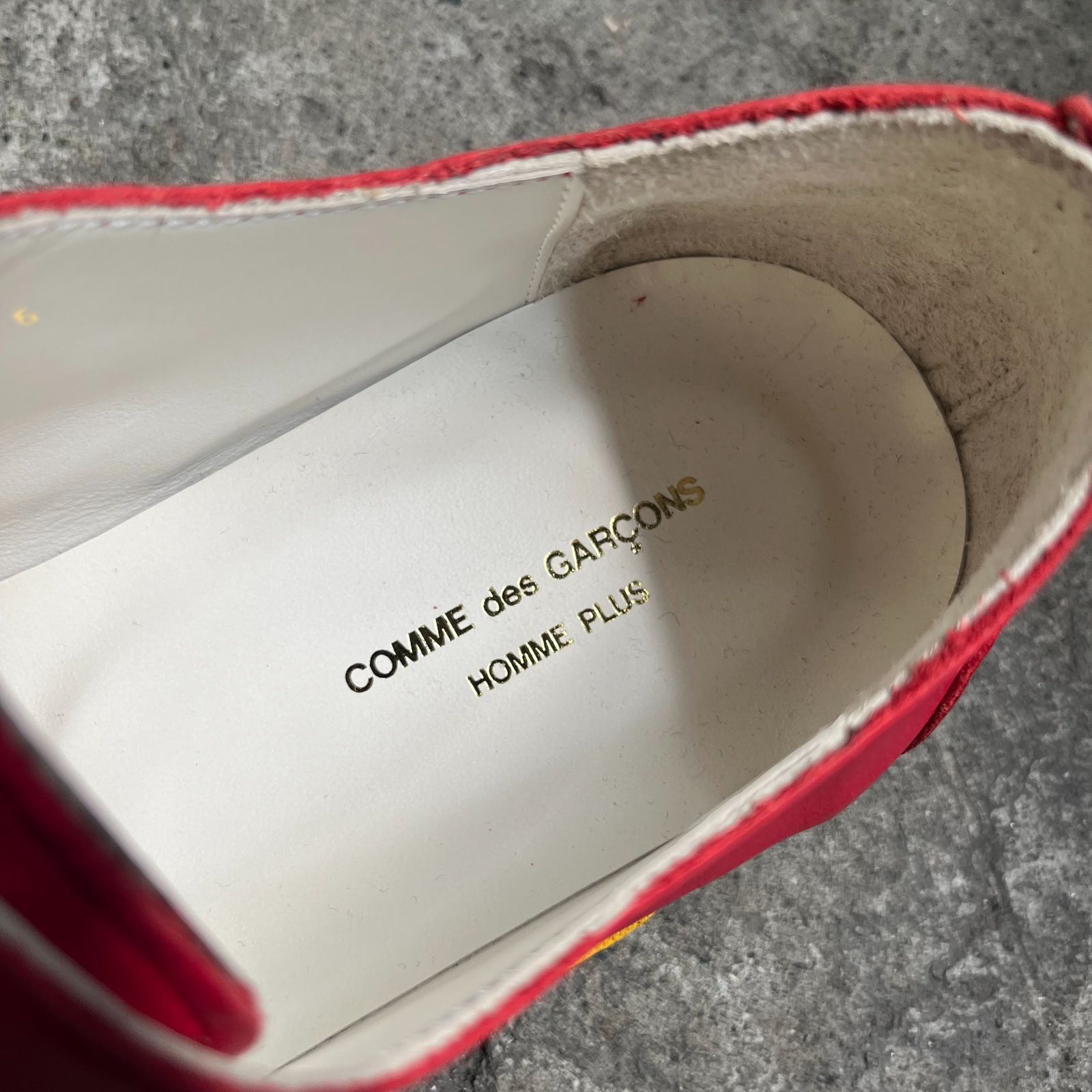 COMME des GARCONS HOMME PLUS 23ss レザーシューズ コムデギャルソン