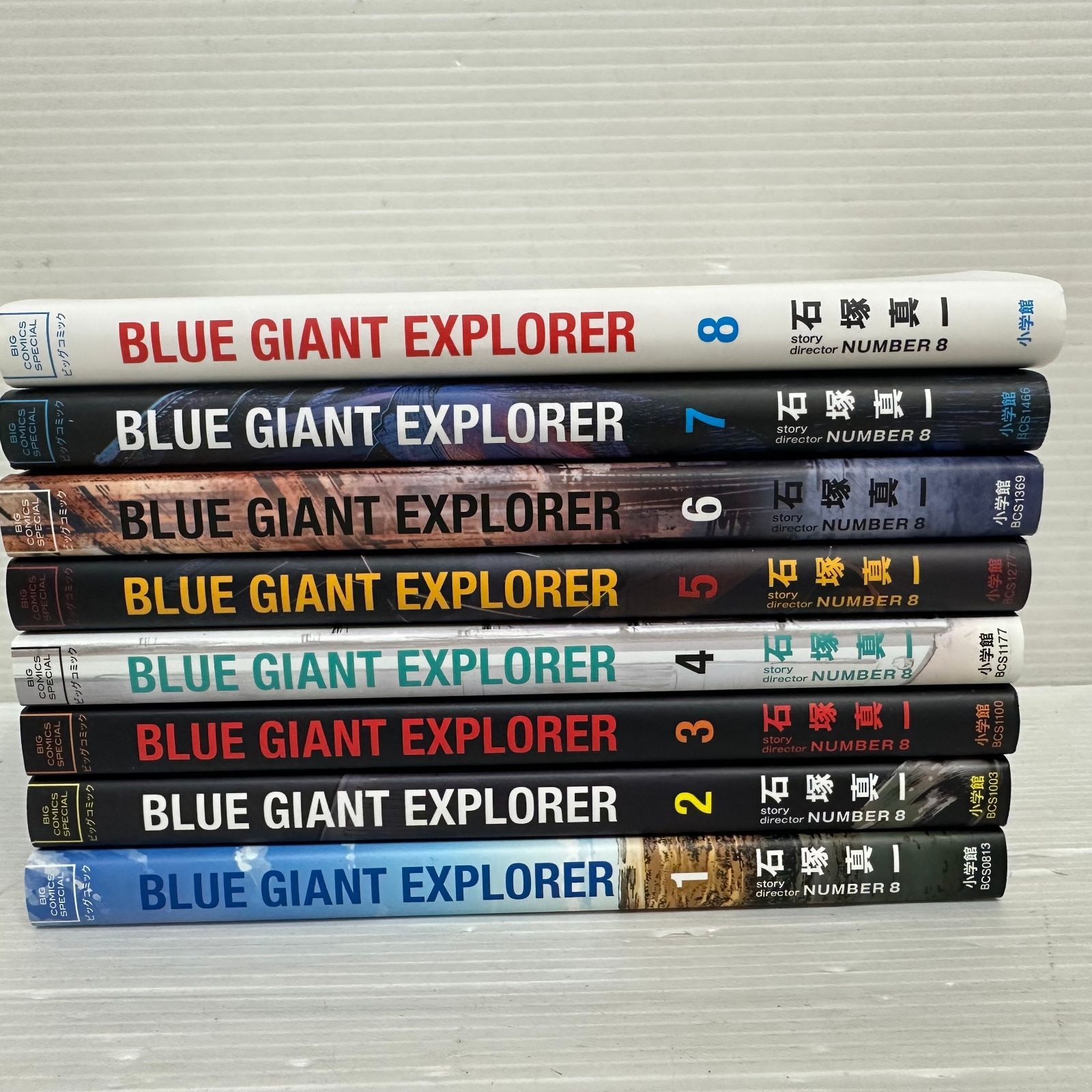 ☆BLUE GIANT EXPLORER 1巻～8巻セット 中古品 smmcset086679 - メルカリ