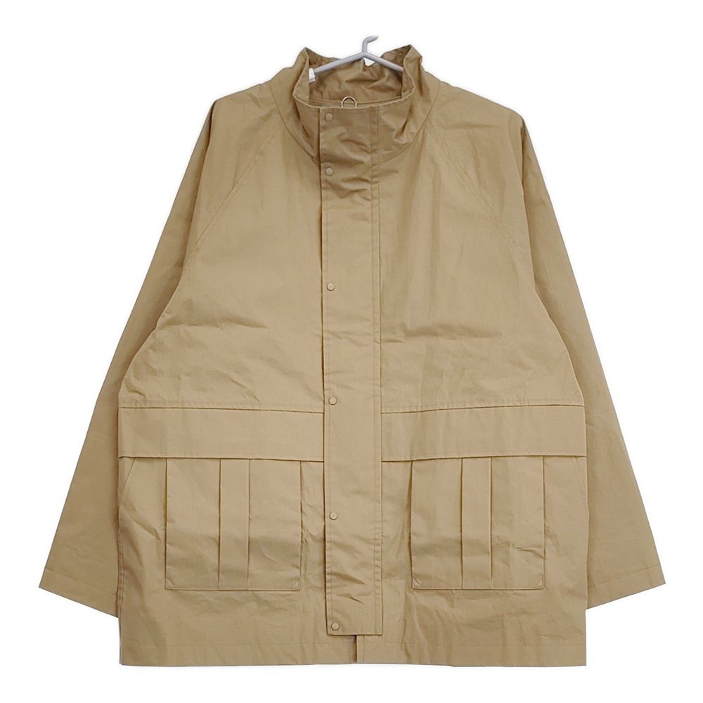EEL キャロルコート サイズL E-24166 定価48400円 スタンド コート ベージュ メンズ イール 5-0603M♪