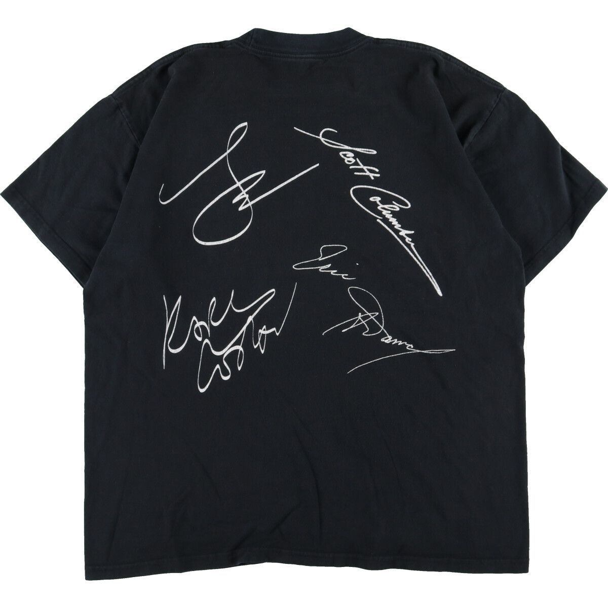 古着 00年代 MANOWAR マノウォー 両面プリント バンドTシャツ バンT