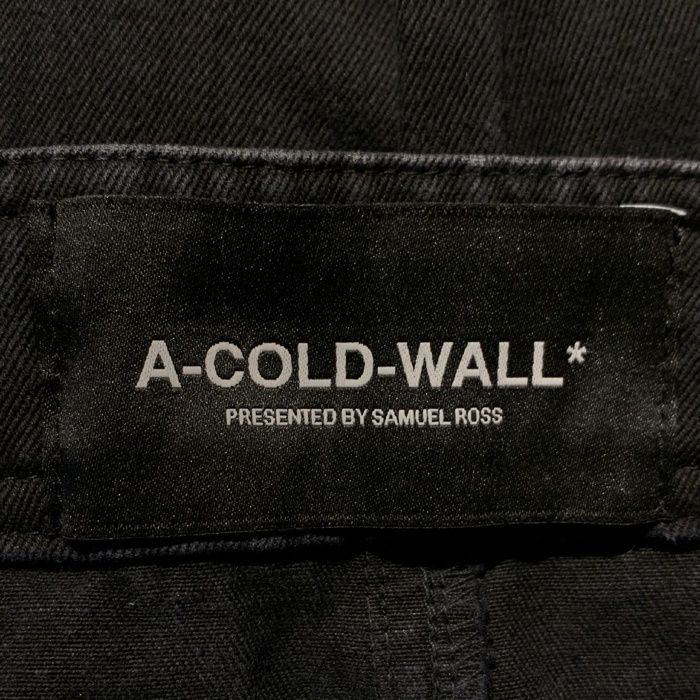 A-COLD-WALL アコールドウォール コットン カーゴパンツ ジョガー ブラック Size L