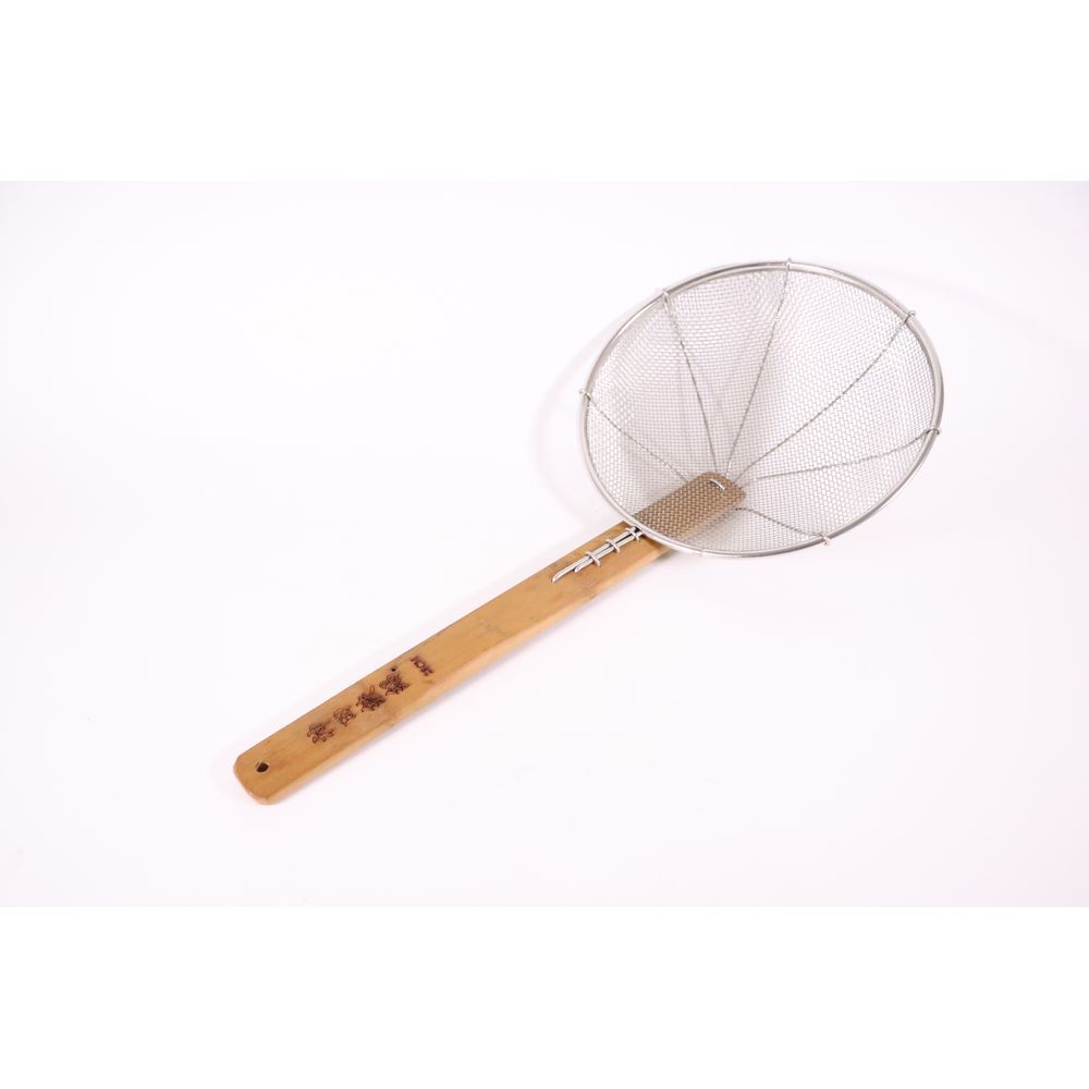 まとめ買い カンダ 神田鉄鍋 炭化竹柄 そば揚げ 28cm ×3