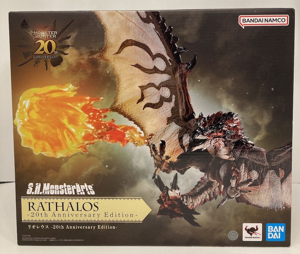 shモンスターアーツ リオレウス 中古】開封)S.H.MonsterArts
