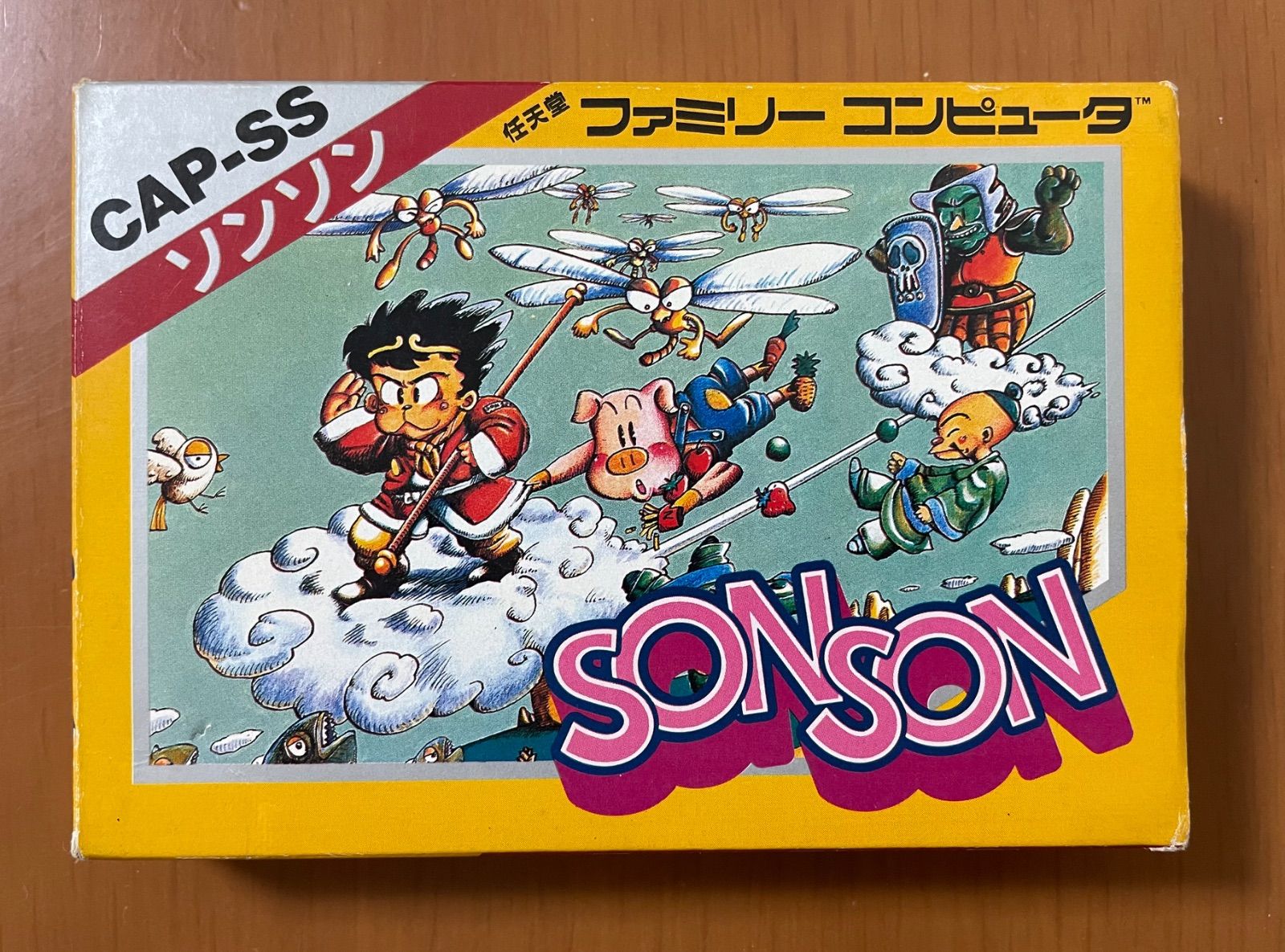 カプコン ソンソン SONSON 箱説明書付き カプコン ソンソン SONSON 箱説明書付き