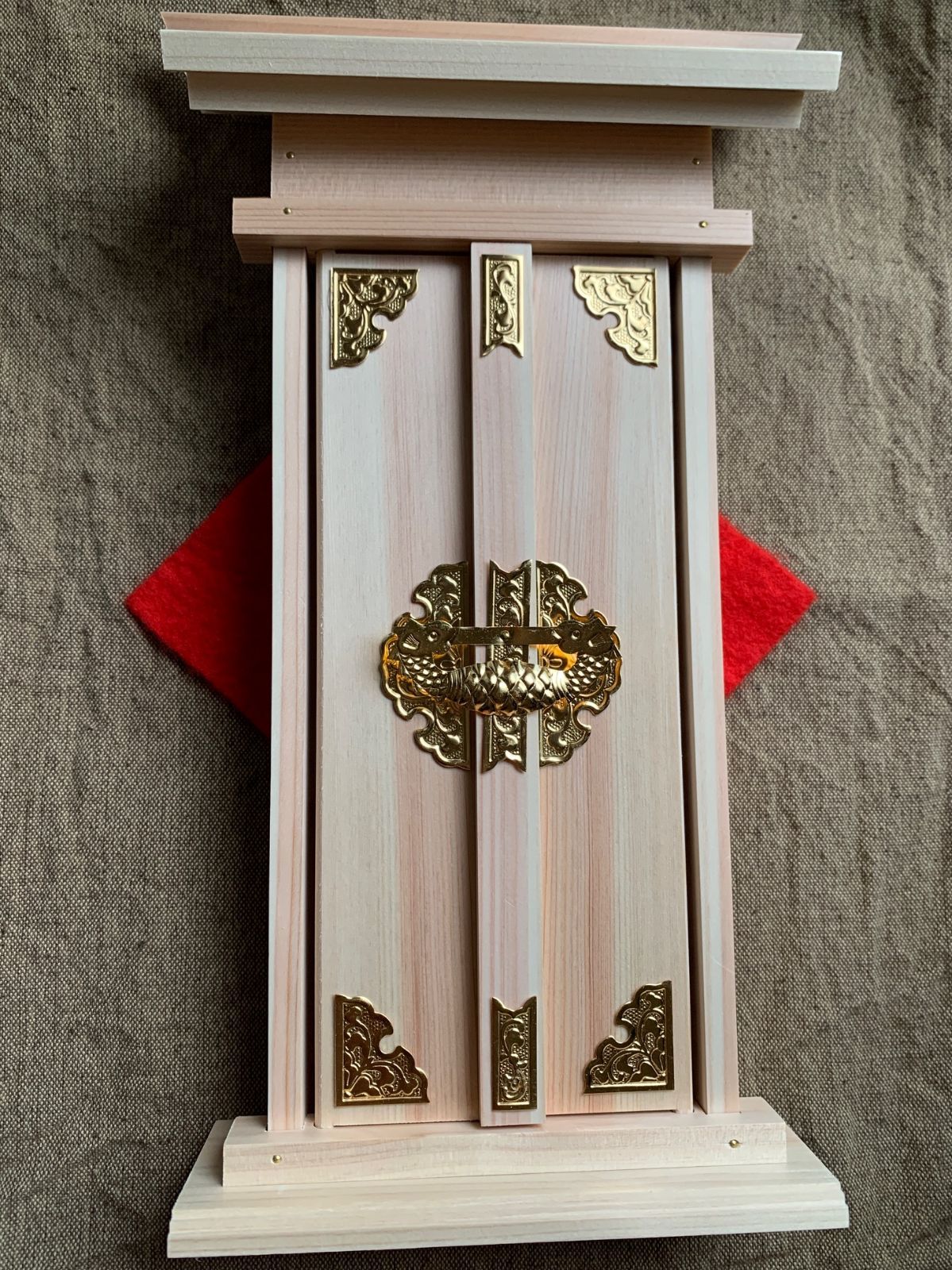 北海道神宮　神棚（一社用）　御朱印つき　神具