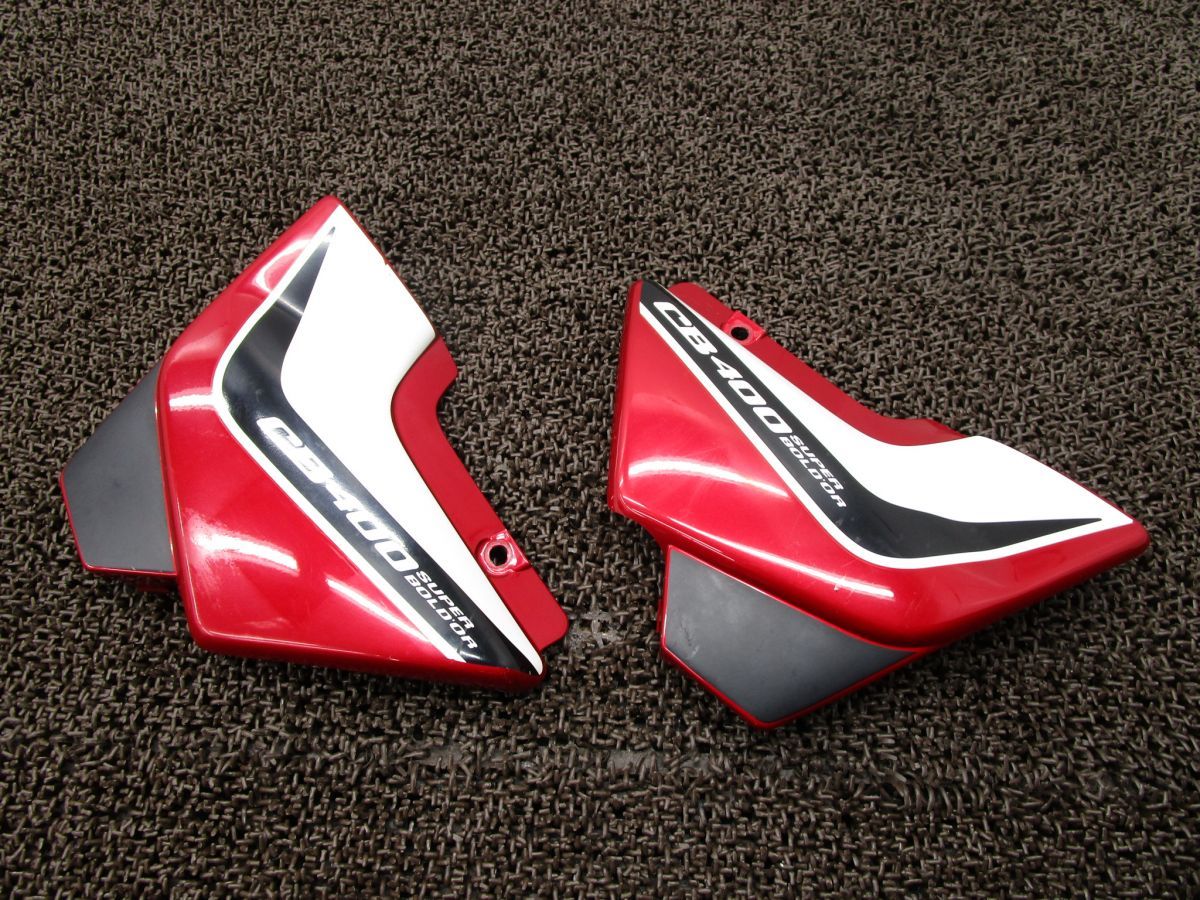 CB400SB レボ サイドカバー 左右 ▲A5997 NC42 ホンダ NC42E スーパーボルドール REVO 動画有 FI インジェクション