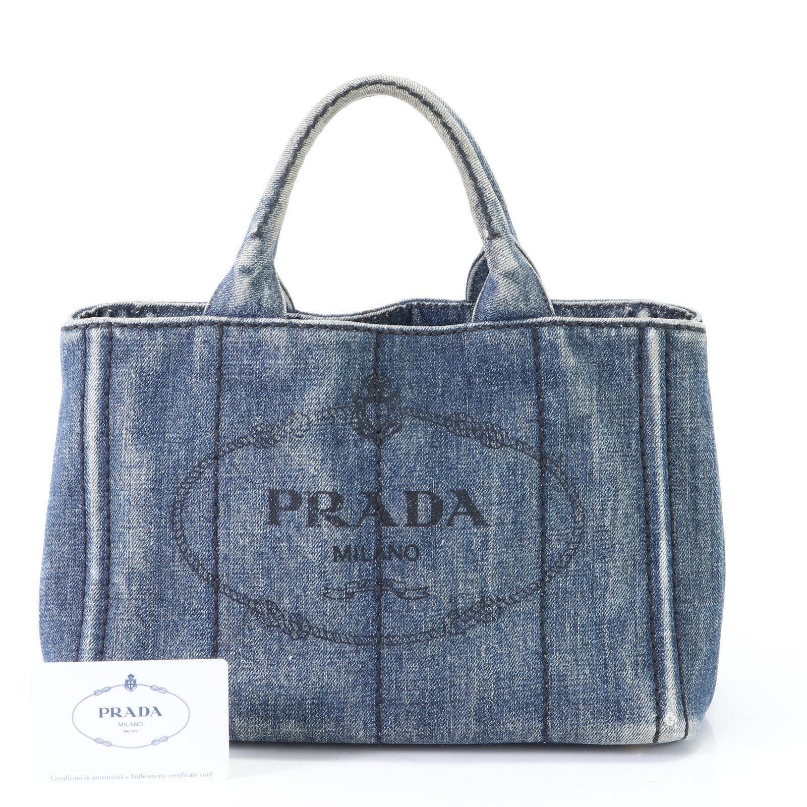 PRADA プラダ　トートバッグ　ギャランティカード、布袋付き PRADA - 【美品】プラダ PRADA ギャラカード トートバッグ