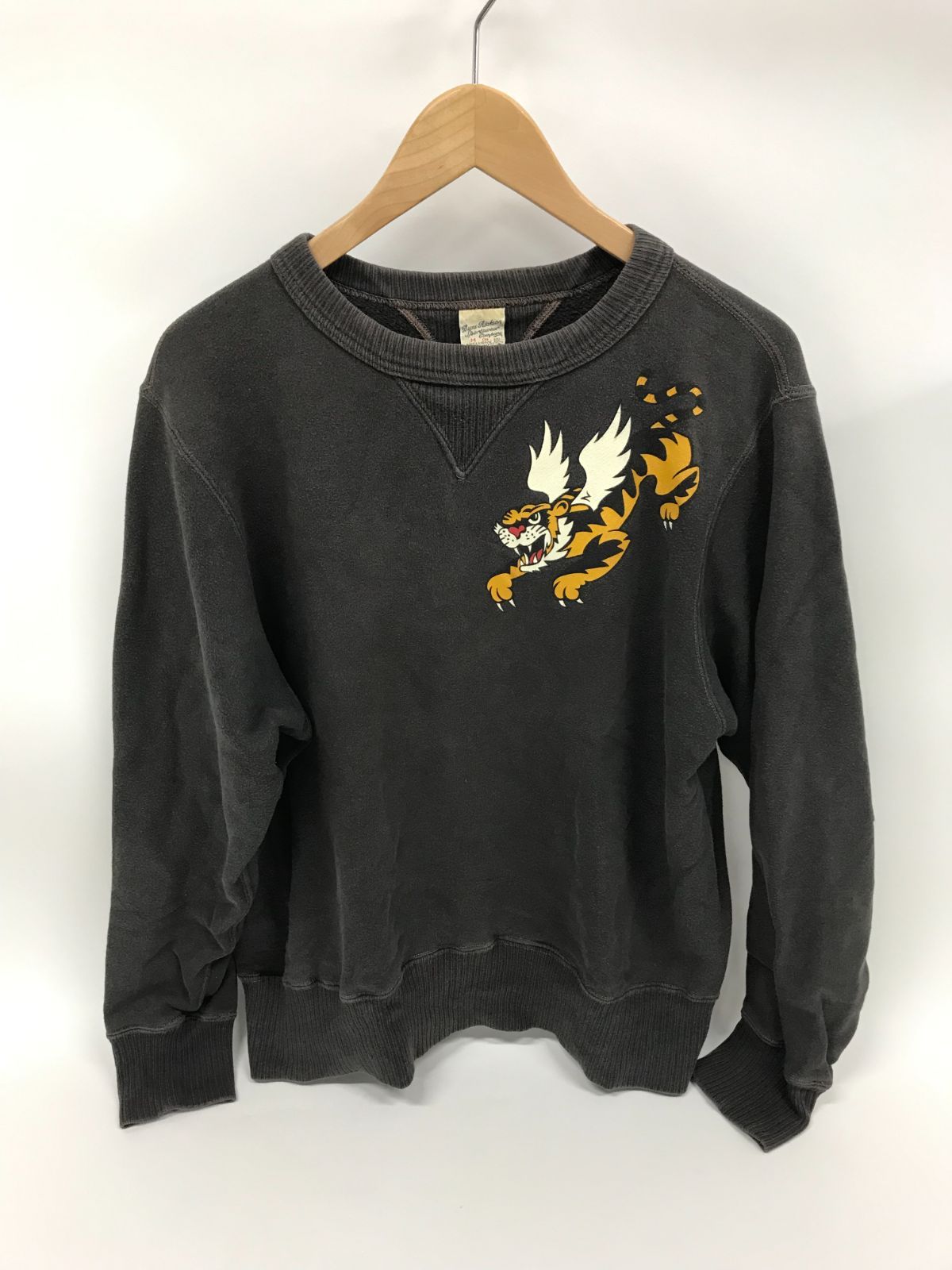 BUZZ RICKSON'S　フライングタイガー　スウェット　両Vガゼット　Ｍ BUZZ RICKSON'S フライングタイガー スウェット 両Vガゼット