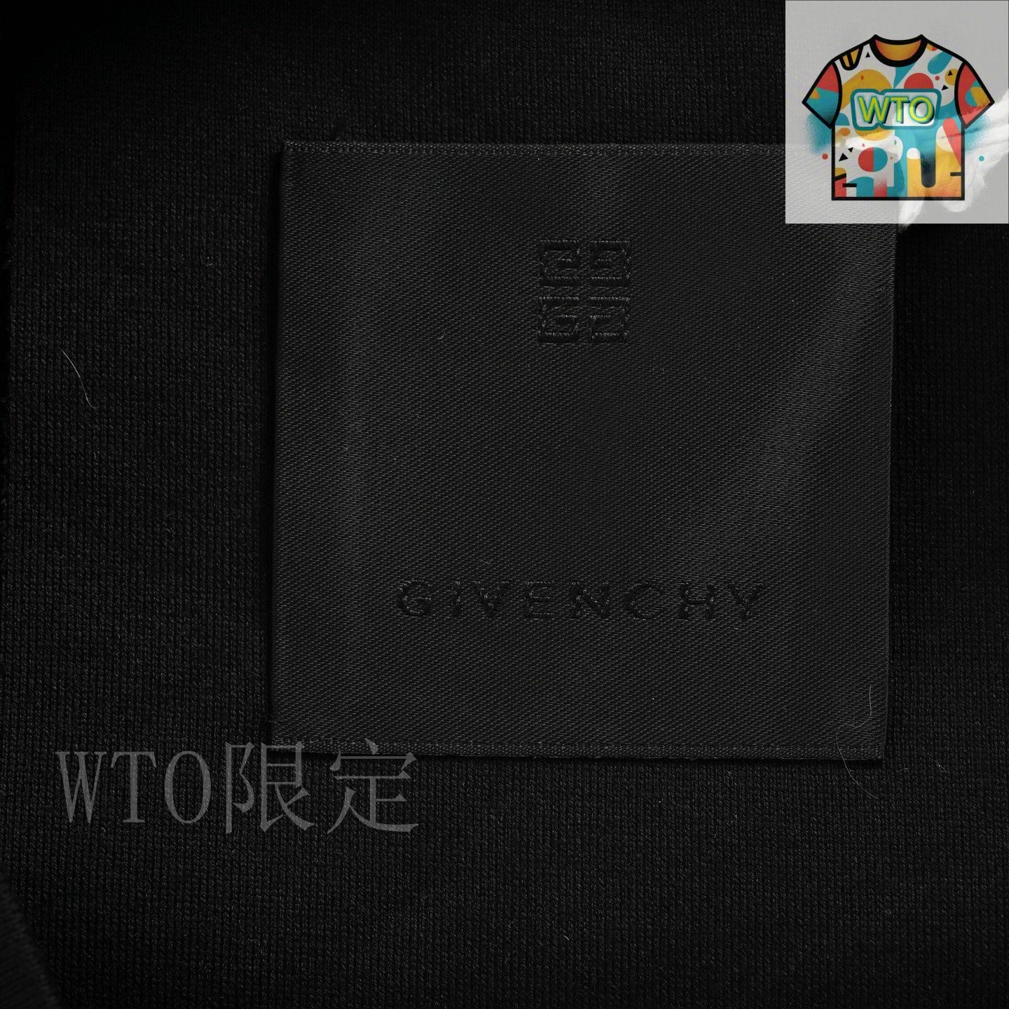 今日WTO】GIVENCHY 25ss 蛍光緑アルファベット刺繍 ショート