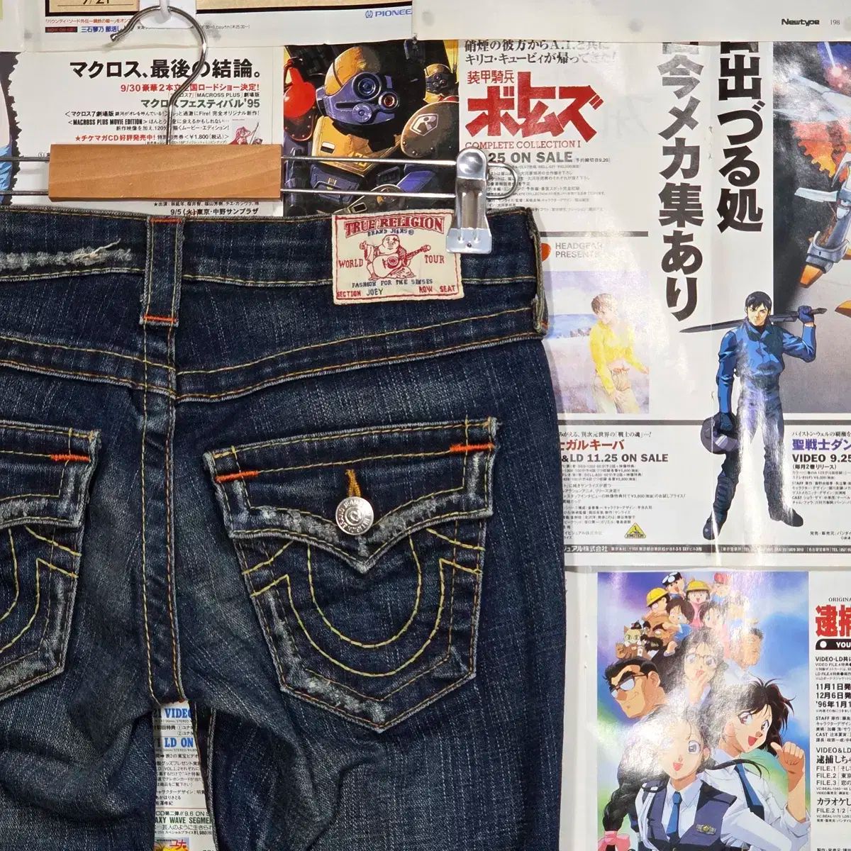 TRUE RELIGION JOYブーツカットデニム TRUE RELIGION(トゥルーレリジョン) ジョイ インディゴブルー
