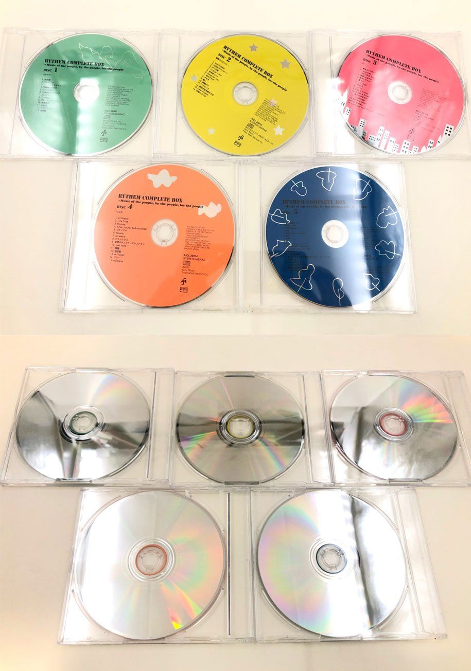 CD ♪) RYTHEM COMPLETE BOX Music of the people. by the people. for