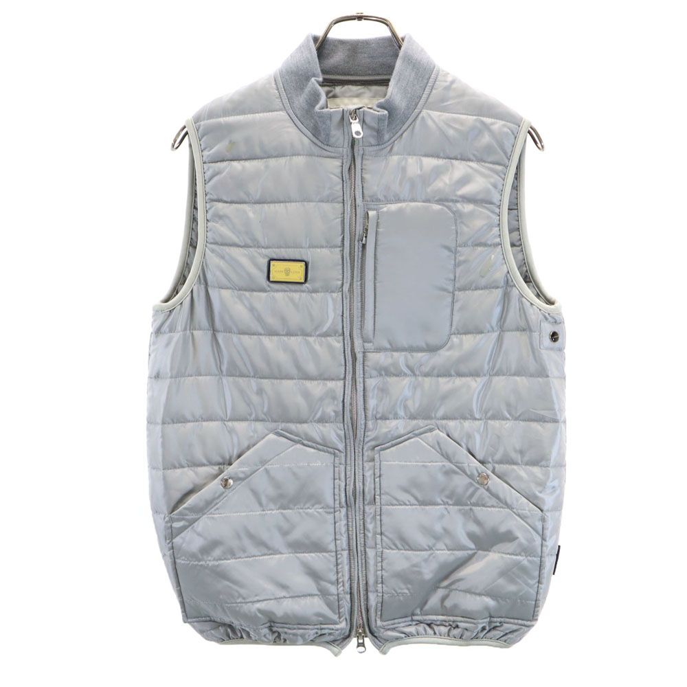 マークアンドロナ Trianglesquare 中綿ベスト L グレー MARK&LONA