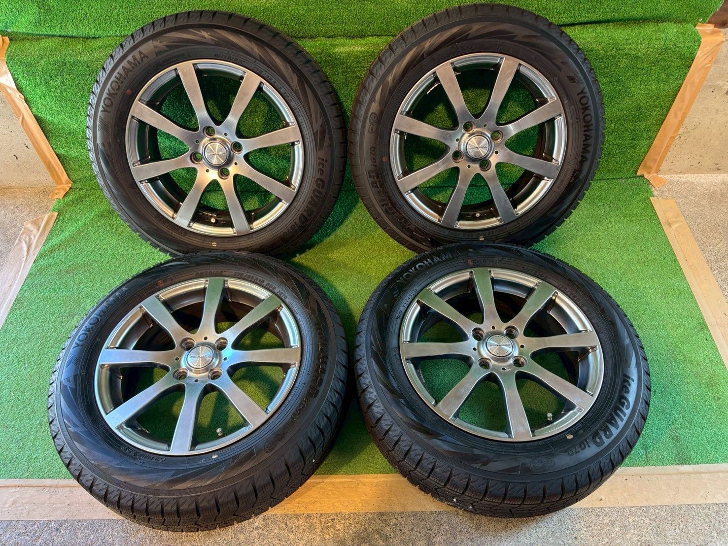 ミニクラブマン ML16 スタッドレスタイヤホイールセット 175 65R15 み