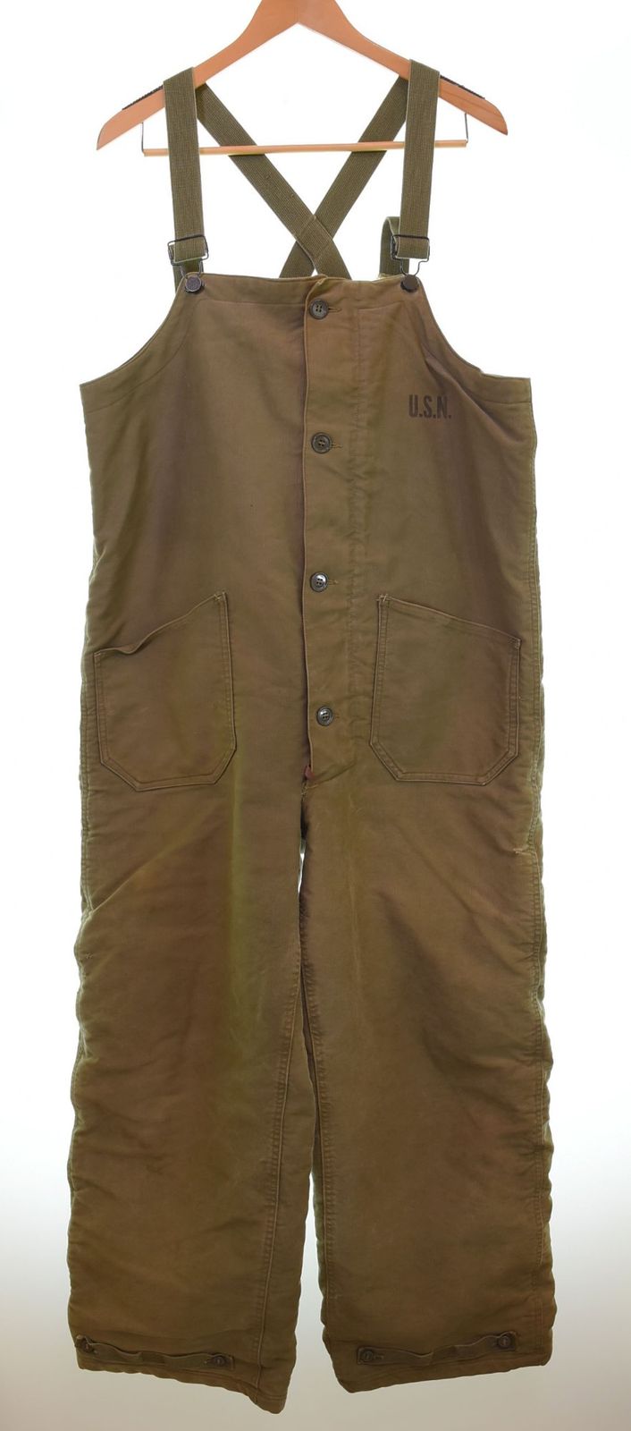 40s usn n-1 デッキパンツ us navy U.S.NAVY USN N-1 米軍 実物 デッキ