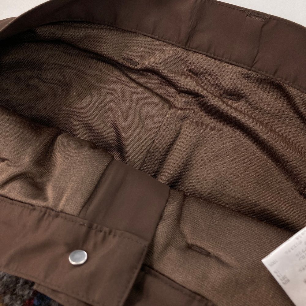 ニット切替パンツ