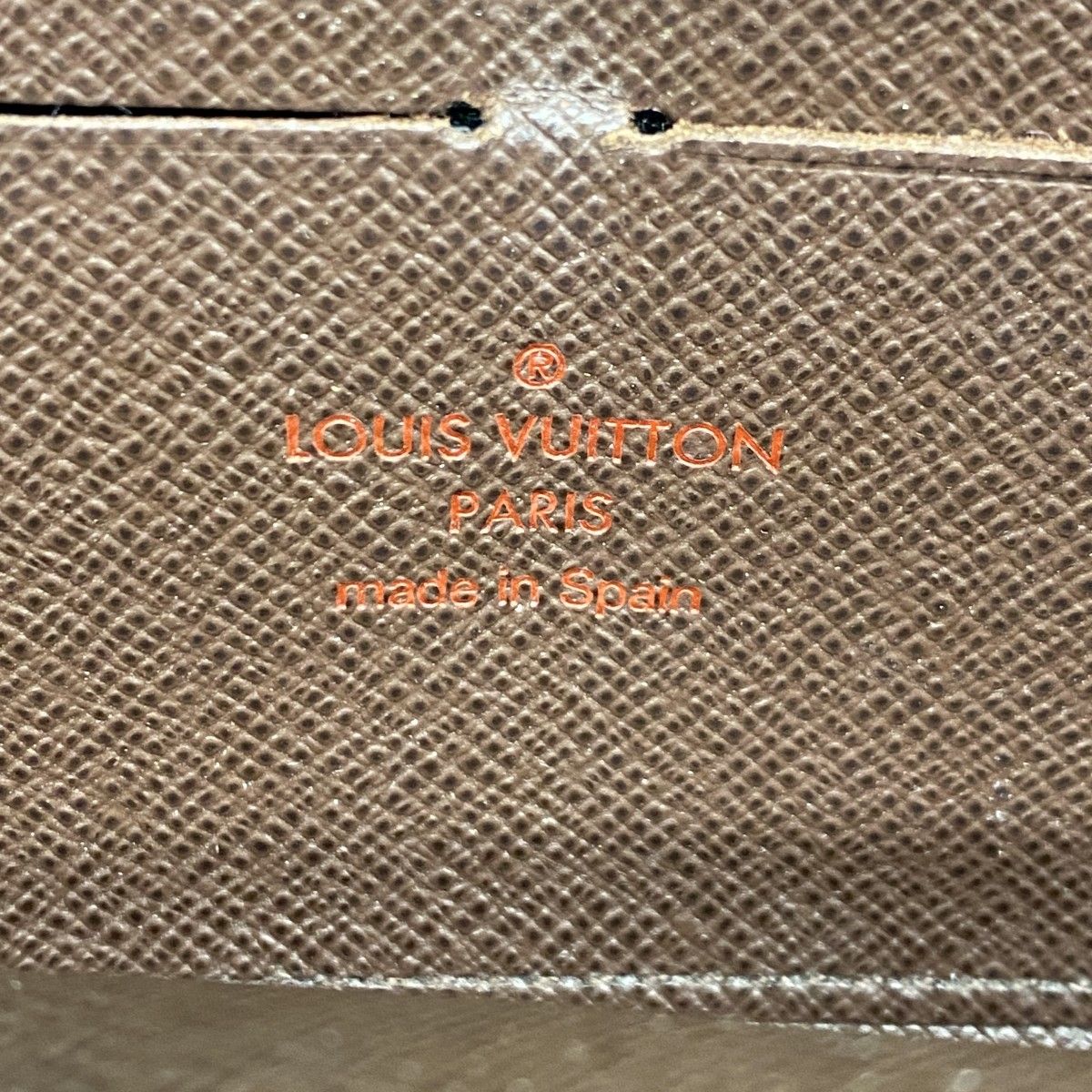 5hb1420】ルイヴィトン 長財布 ダミエ ジッピーウォレット N60015  