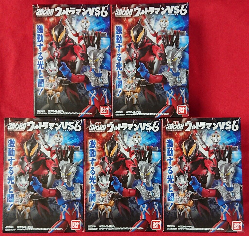 SHODO ウルトラマンVS6 5種 SHODOウルトラマンVS6｜発売日：2018
