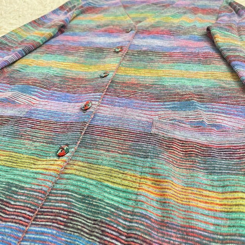【タグ付き新品未使用】　MISSONI サマーカーデガン 最高級ライン 美品】MISSONI ミッソーニ カーディガン サマー