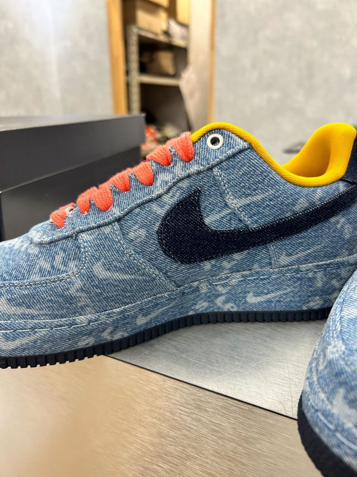 NIKE (ナイキ) ×LEVI'S AIR FORCE 1 LOW DENIM CV0670-447 リーバイス