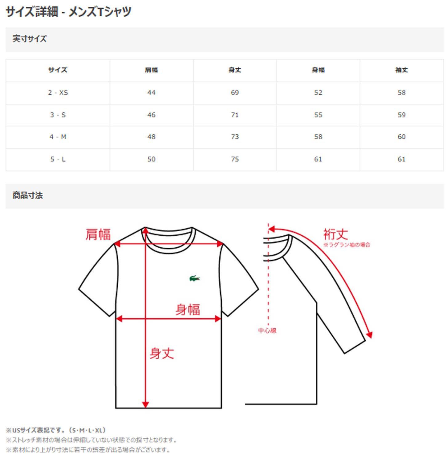 ラコステ LACOSTE