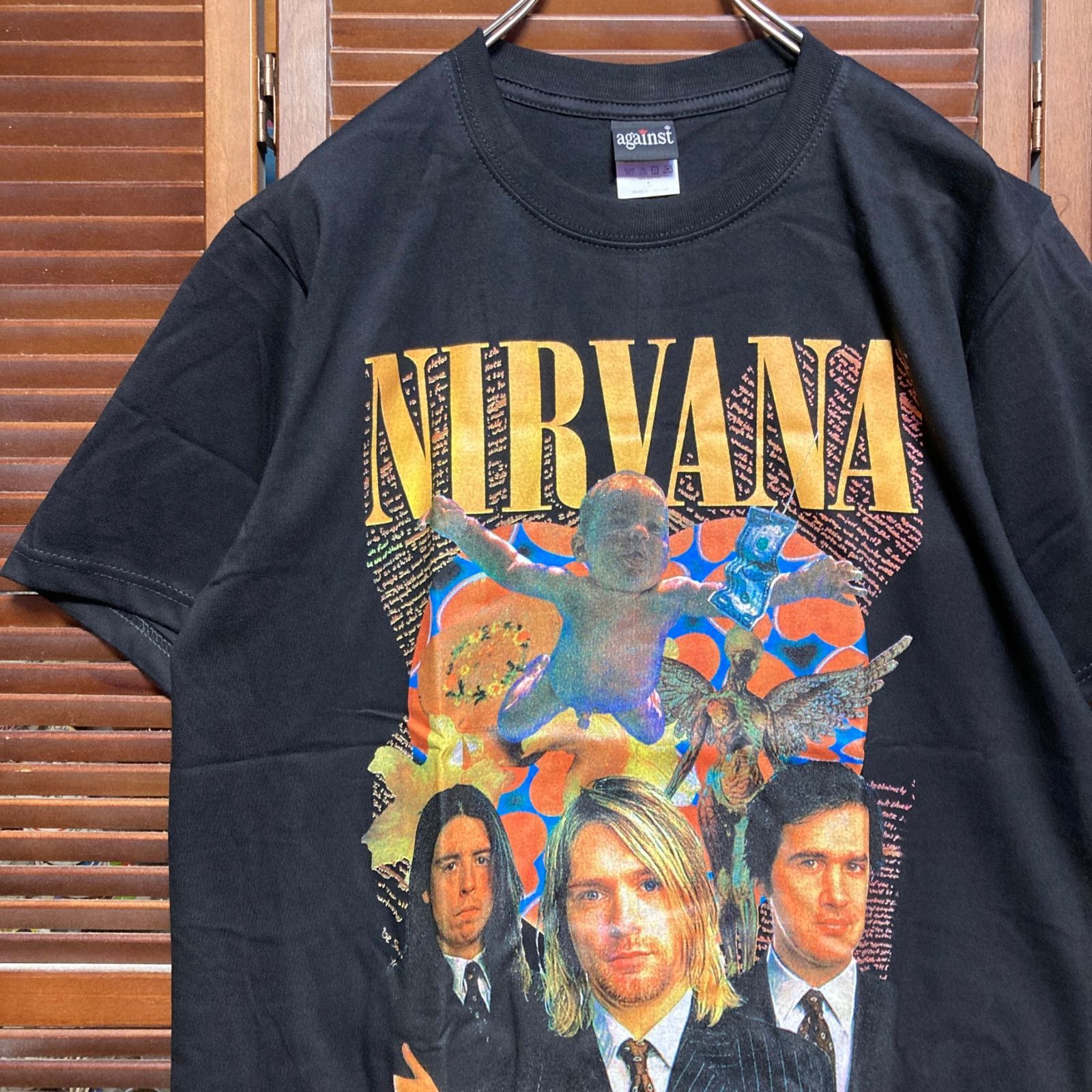 レギュラー古着！ against NIRVANA バンドTシャツ カートコバーン レギュラー古着！ against NIRVANA バンドTシャツ カートコバーン