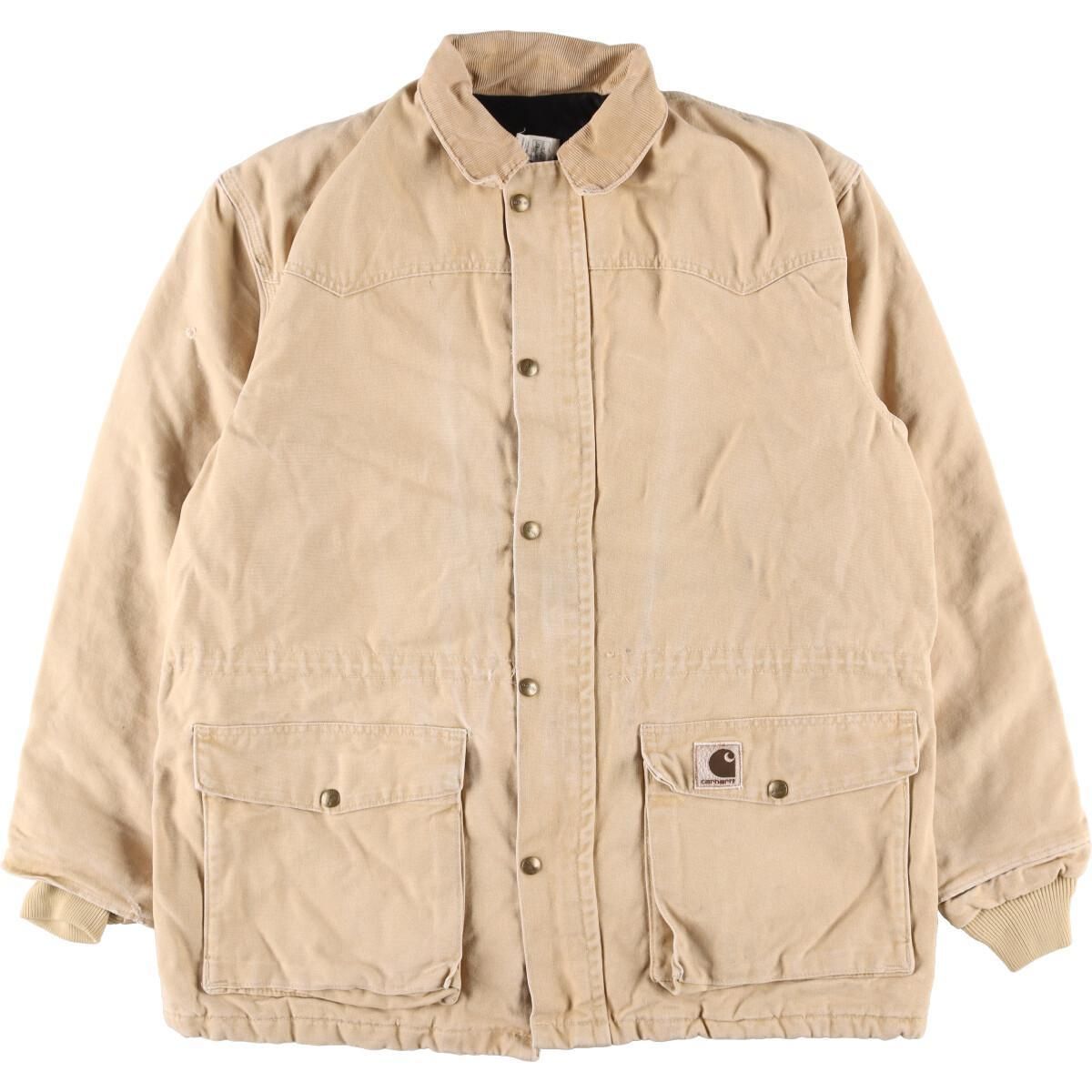 古着 80年代 カーハート Carhartt ダック地ワークジャケット USA製