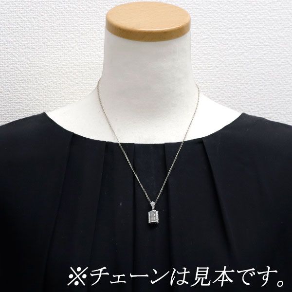 K-dion Pt900 天然ピンク ダイヤモンド ペンダントトップ 0.018ct D1