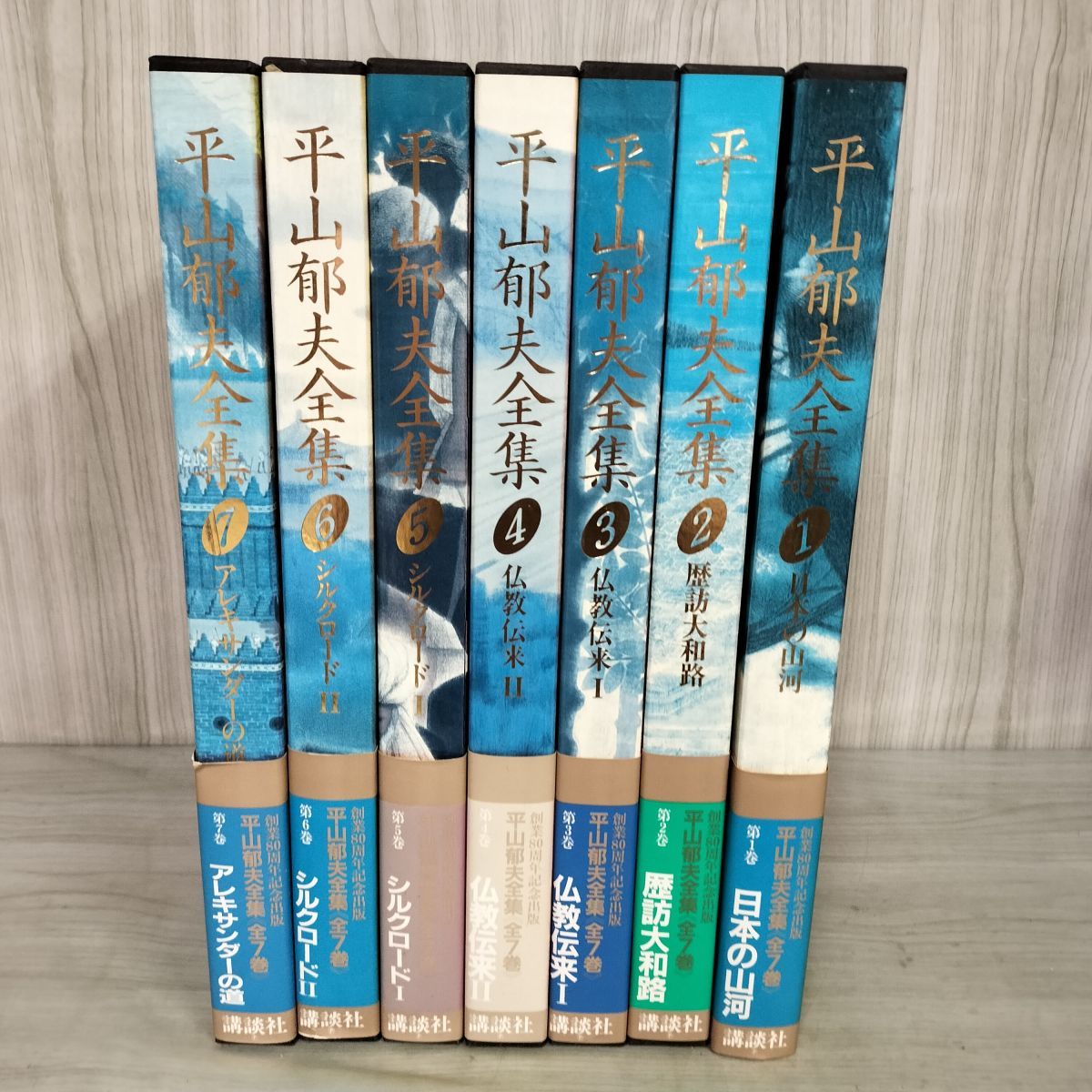 全7巻揃い 平山郁夫全集 帯付き 070078
