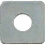 ＳＵＮＣＯ 三価ブラック 角座金（小形角 （５／１６） Ｍ８Ｘ２３Ｘ１．６ （４００個入）