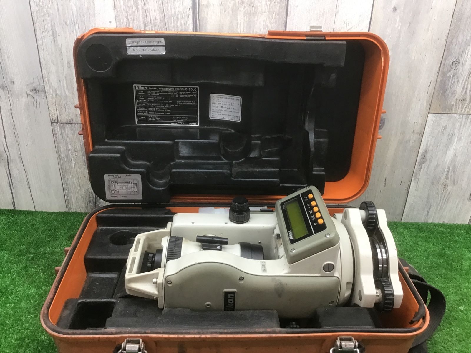送料無料！【ジャンク品】△Nikon ニコン 電子セオドライト NE