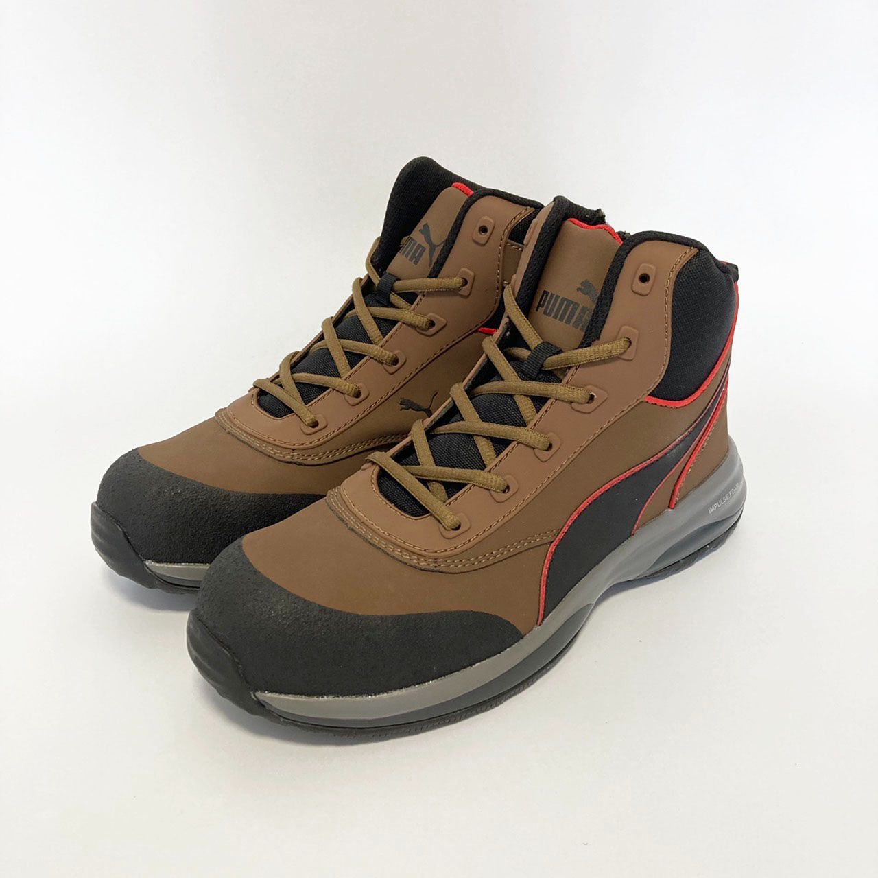 PUMA プーマ 安全靴 ラピッド・ブラウン・ミッド・ジップ 27.0cm 安全