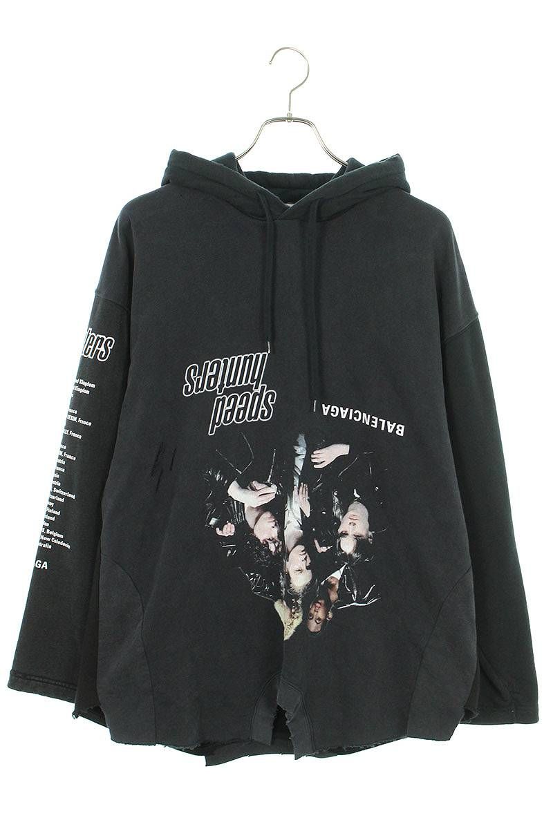 バレンシアガ 22AW Upside Down Hoodie 698156 TMVD1 スピードハンター 