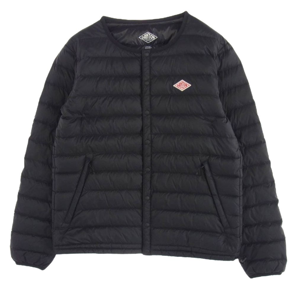 Danton ダントン JD-8751 INNER DOWN インナーダウン ダウンジャケット ブラック系 38【中古】