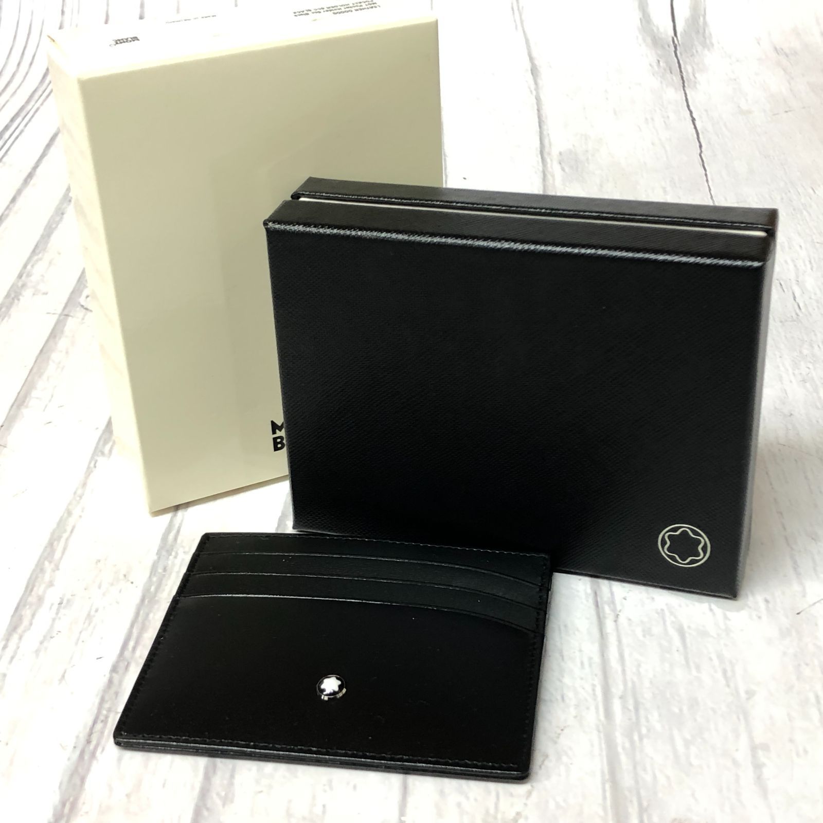モンブラン　Mont Blanc 名刺入れ　カードケース　レザー　ブラック 楽天市場】モンブラン MONTBLANC 名刺入れ 名刺ケース カード
