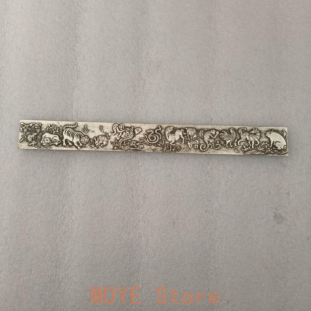 百福鎮尺 書道具 文房具 工芸品 美術品 置物 百福鎮尺 書道具 文房具 工芸品 美術品 置物 【書道のお道具