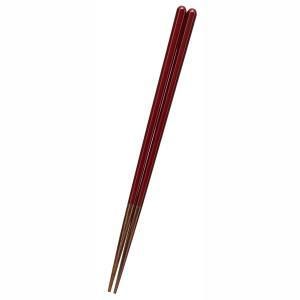 5営業日で発送 メーカー取寄 箸 六角鉄軌 赤 23.0cm 木製 キッチンツール 食器 箸 - 入数 40