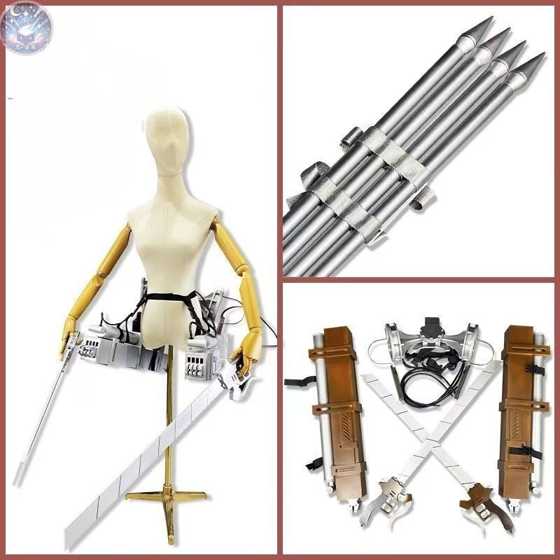 進撃の巨人 未開封 AOT BLADE 2本 模造刀 立体機動装置 コスプレ 進撃