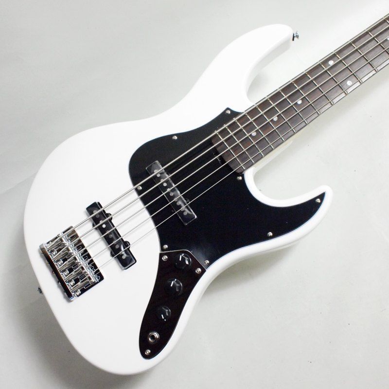 GrassRoots エレキベース ホワイト エレキベース GrassRoots G-AMAZE-5-DX Snow White グラスルーツ