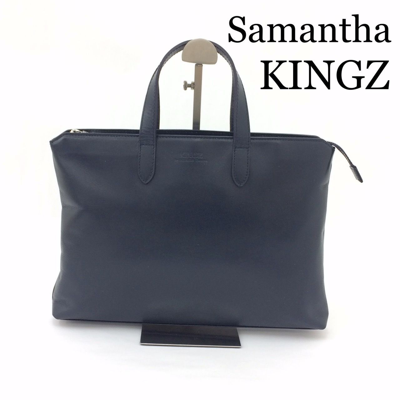 サマンサキングズ　トートバッグ KINGZ サマンサキングズ トートバッグ（ネイビー） -Samantha