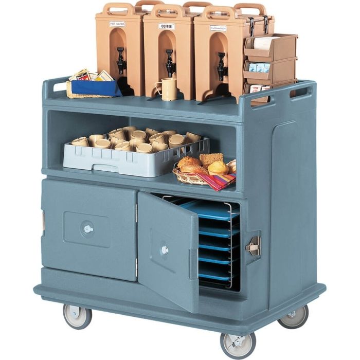 3営業日で発送 CAMBRO キャンブロ キャンブロ ビバレッジ サービスカートＭＤＣ－２４ スレートブルー MKC084D